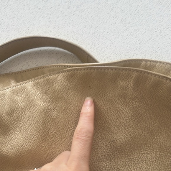 Badgley Mishka Beige Purse Leather - Picture 5 of 11